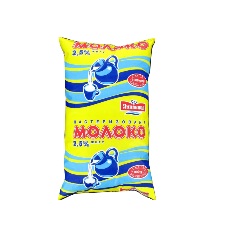 Молоко коров'яче ЛУКАВИЦЯ, пастеризоване, 2,5%, 900г